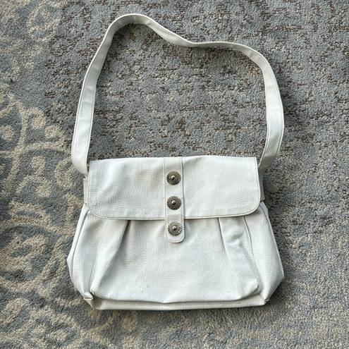 Krass&co SM . Vintage Tote Handbag White