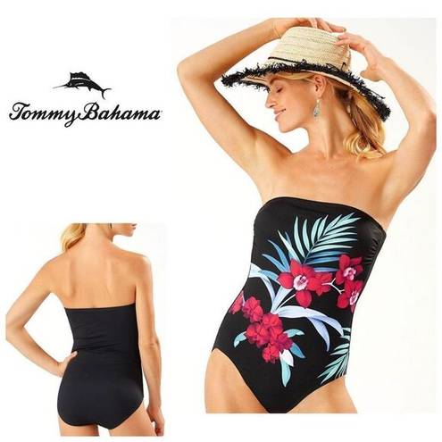 Tommy Bahama New.  floral swimsuit. Retails $168. Size 8