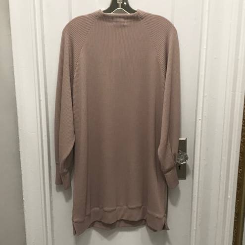 Socialite NWT  Mocha pleated Shift Dress