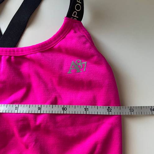 Aeropostale Neon Hot Pink Sports Bra