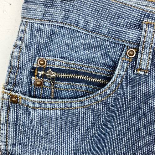 Bermuda Vintage Womens GX Know Who You Are  Jean Shorts Blue Medium Wash Size 30