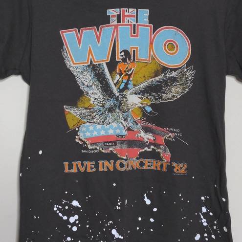 Chaser  The Who Splatter Tee - Size S - NWT