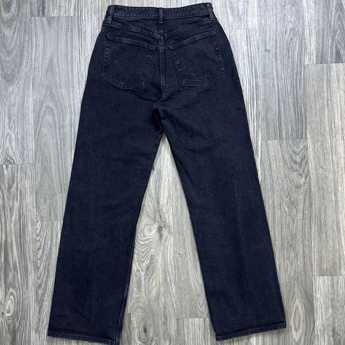 Abercrombie & Fitch 90s Relaxed Fit High Rise Jeans Black Size 28 / 6 Curve Love