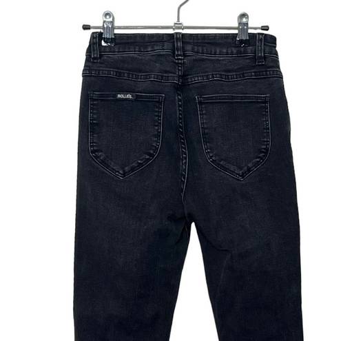 Rolla's  Westcoast Ankle Mid-Rise Skinny Jeans Washed Black Womens Size 27