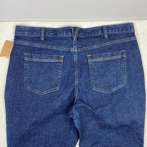 Duluth Trading NWT  Co. DuluthFlex Work Relaxed Fit Straight Leg Mid Rise Jean 16