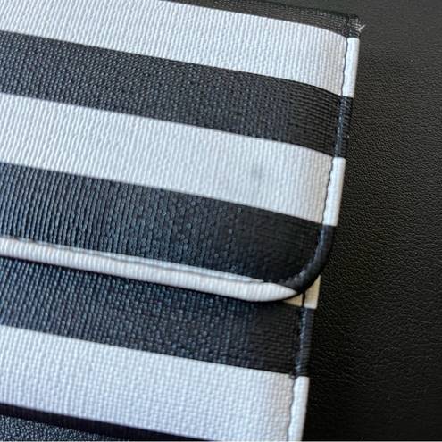 Kut From The Kloth  Black and White Striped Wallet