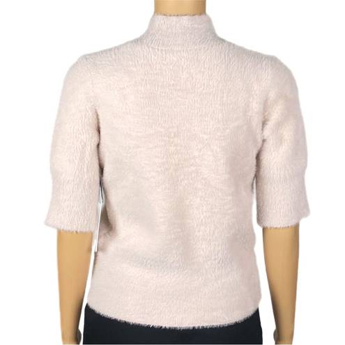 BAILEY 44 blush pink, ultra soft, stretchy mock-neck sweater. Small. NWT