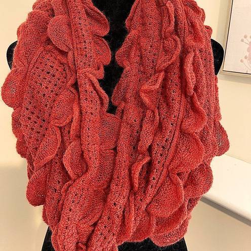 infinity  Scarf-Burnt Orange 