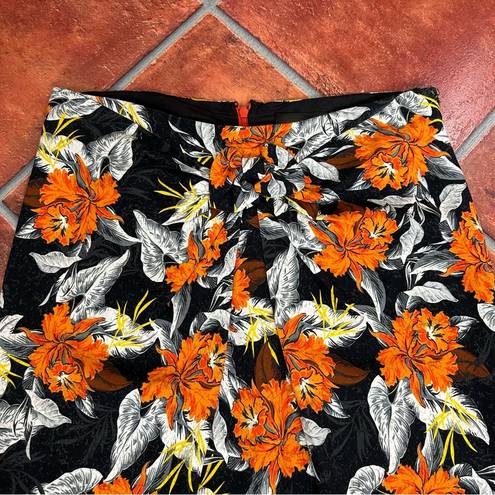 Proenza Schouler  Vibrant Floral Pencil Skirt