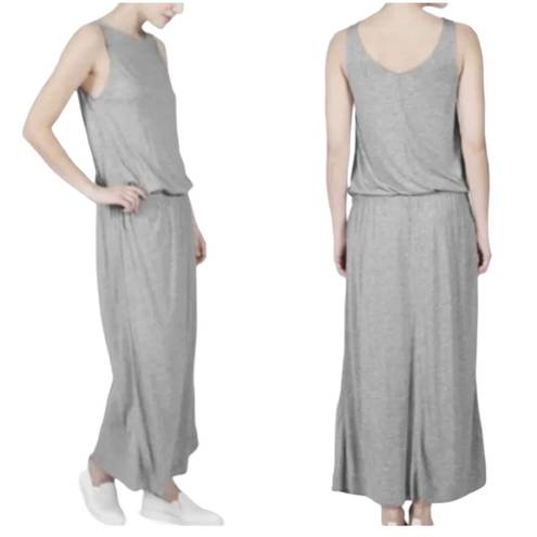 Everlane  Ryan Scoop Back Tank Maxi Dress - Gray - Medium