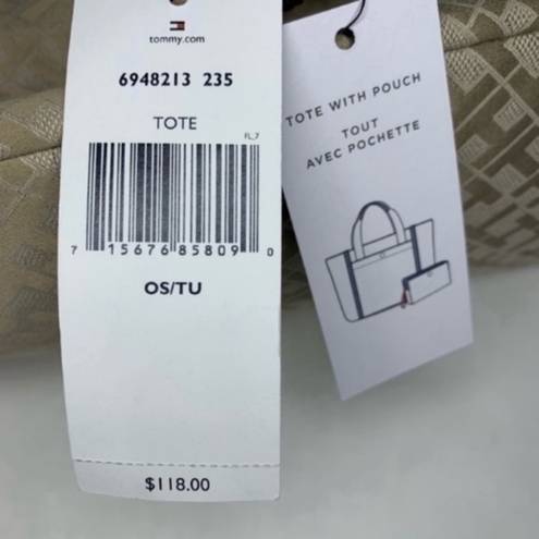 Tommy Hilfiger NWT.  Tote w/Pouch