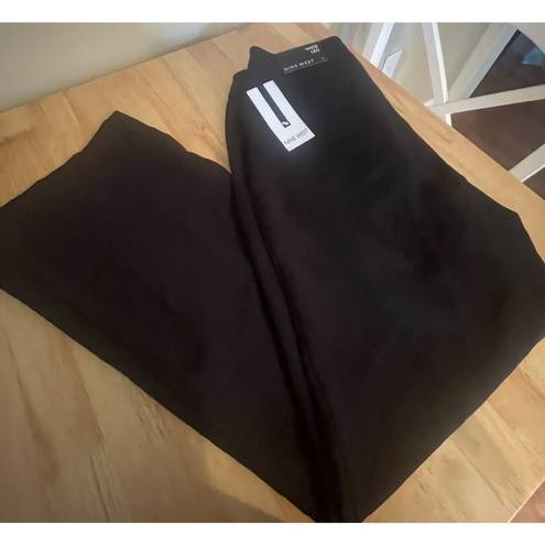 Nine West Womans Pants , Size 8, Wide Leg, Black Dress Pants, NWT, B69, $38