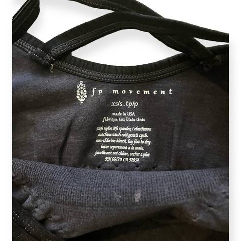 Free People Movement FP Movement Womens black leggings and top workout bundle