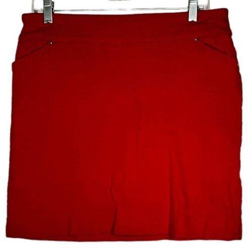 Westport  Red Mini Skirt nwot