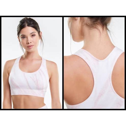 Wildfox 💕💕 Cindy Sports Bra ~ Rose Marble Large L NWOT