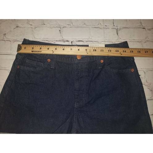 Universal Threads Nwt Universal Thread Women Size 6/28R Vintage Stretch Midi Cuff Dark Wash Shorts