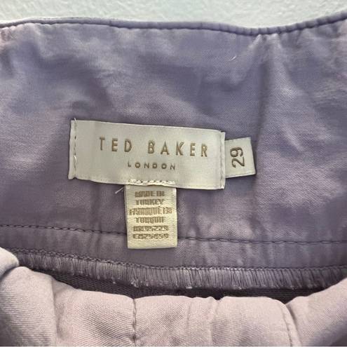 Ted Baker  Women’s Paperbag Tapered Leg Jeans Size 29 Purple New