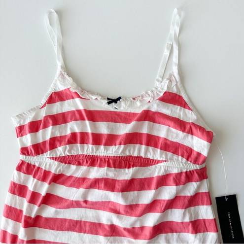 Tommy Hilfiger NWT  Pink Stripe Sleep Top Size Large