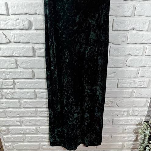 Victoria's Secret  Vintage Crushed Velvet Maxi Dress Size Medium