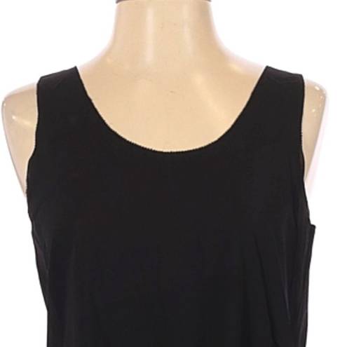 Eileen Fisher  black silk Dress