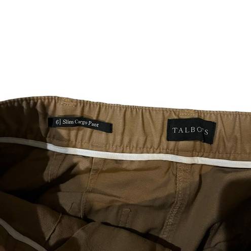 Talbots  Khaki Slim Cargo Pants/Chinos Size 6