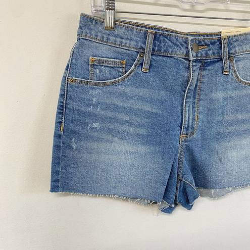 Universal Threads Universal Thread Shorts Womens 10 Booty High Rise Shortie Denim Blue Cut Off