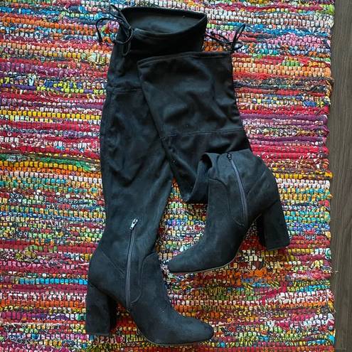 Unisa Suede Thigh High Boots