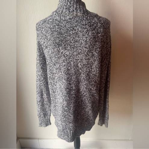 a.n.a . Mock Neck Marled Sweater Size L