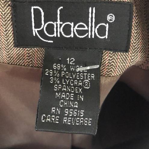 Rafaella  tan Blazer Jacket Size 12 new with tags