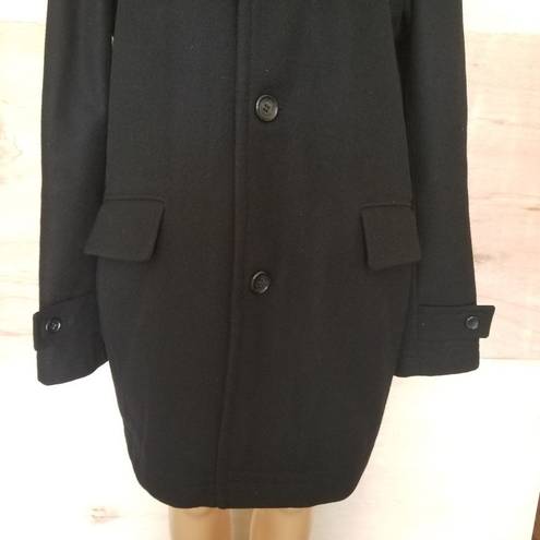 London Fog  Black Wool Coat