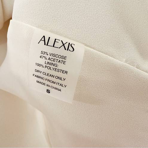 Alexis Alek Belted Blazer Jacket Ivory sz Small $850