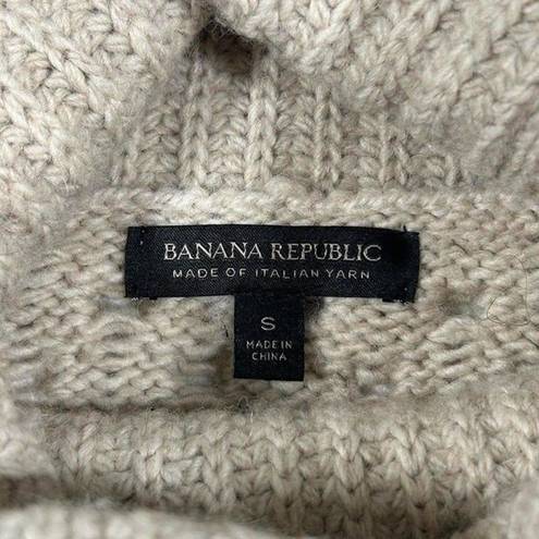 Banana Republic  Wool‎ And Mohair Blend Cowl Neck Sweater Womens Small