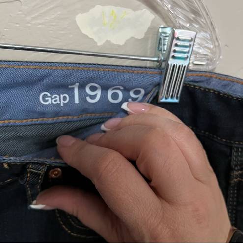 Gap Curvy Dark Wash Flare Denim Jeans