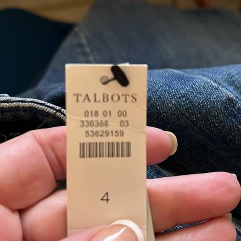 Talbots NWT  denim skirt