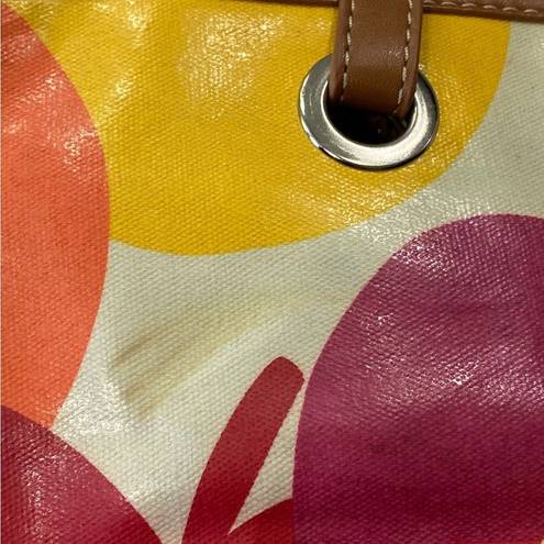 Nine West  Colorful Apple theme ONE STOP SHOPPER tote bag purse NEW With Tags