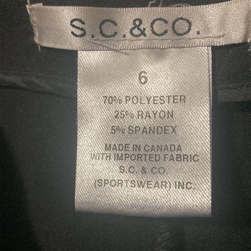 Krass&co S.C &  black dress pants size 6