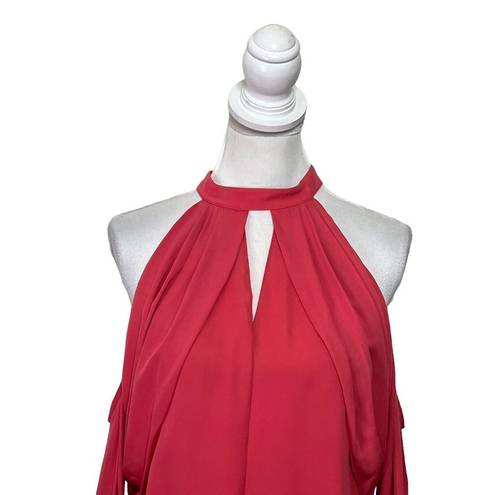 Aria Kobi Halperin  Silk Cold Shoulder Top In Rosalie Blouse Women’s Size M