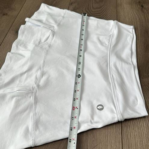 Dona Jo 15” High Rise White Pleated Tennis Skirt Size Large