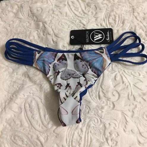 Wildfox  Swim Butterfly Reversible Bottom nwt