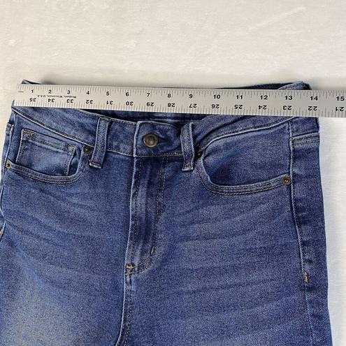 Max Studio  Womens Jeans Sz 10 Blue Indigo Dark Wash High Rise Skinny