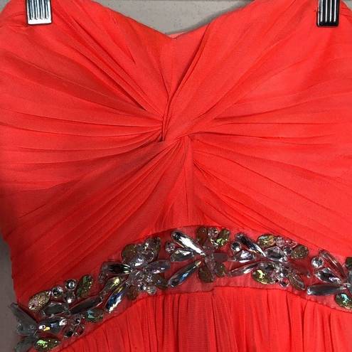 City Triangles  Strapless Prom Gown