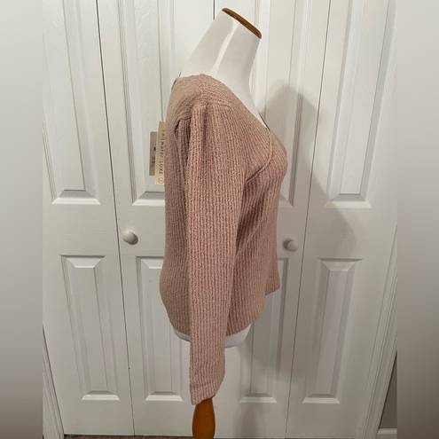 Saltwater Luxe  Blush Fitted Sweater size XL