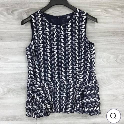 Tommy Hilfiger  Embroidered Sleeveless Top NWT - M