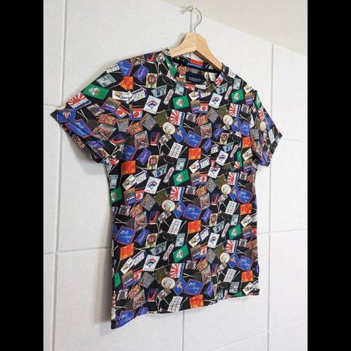 Scotch & Soda  100% cotton Amsterdam stamps pocket t-shirt