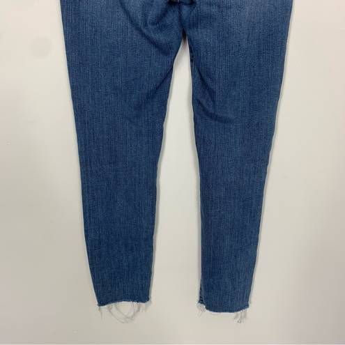 J.Crew  10” Highest Rise Button Fly Skinny Jeans Vintage Cape Wash Size 26