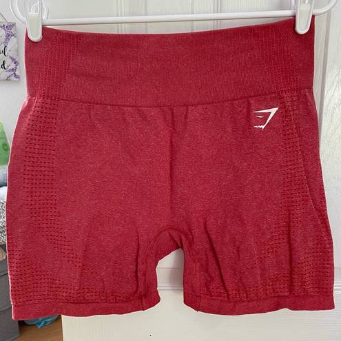 Gymshark Vital Seamless 2.0 Shorts Chilli Red Marl - SOLD OUT COLOR