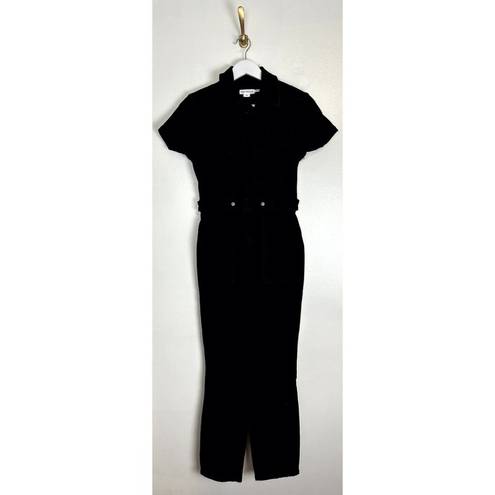 Good American  Fit for Success Jumpsuit in Wash Black099 Size X-Small