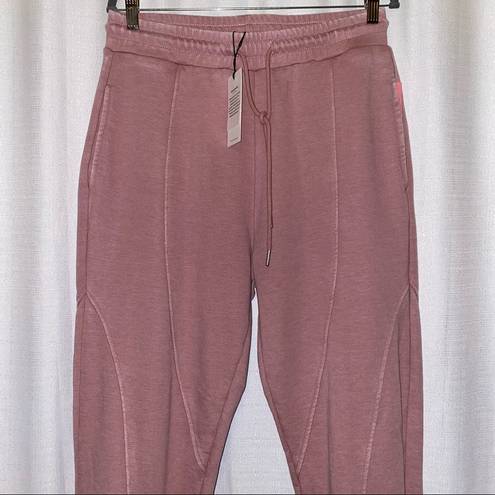 7 For All Mankind “Mauve” Dyed Drawstring Relaxed Jogger Sweatpants Medium 🆕