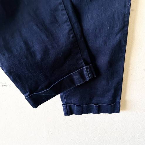 DKNY  Jeans Women’s 8 a Navy Blue Cuffed Cropped Pants