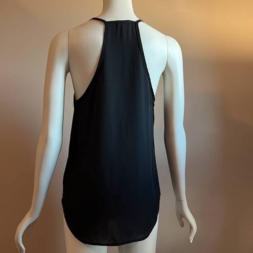 Lily White  Black Camisole Top Size Small